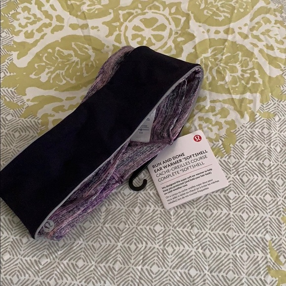 lululemon athletica Accessories - NWT run and done ear warmer * soft shell